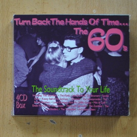 VARIOS - TURN BACK THE HANDS OF TIME THE 60 - 4 CD