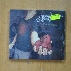 ULTIMA ESPERANZA - SIN TI NO ES POSIBLE - CD