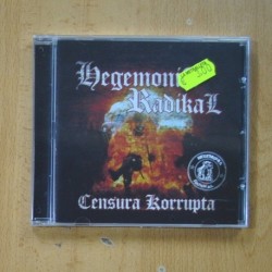 HEGEMONIA RADIKAL - CENSURA KORRUPTA - CD