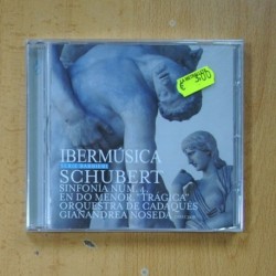 IBERMUSICA / SCHUBERT - SINFONIA NUM 4 - CD