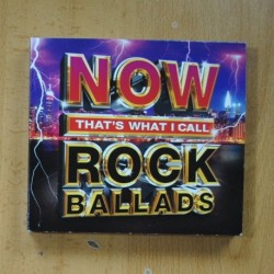VARIOS - NOW THATÂ´S WHAT I CALL ROCK BALLADS - CD