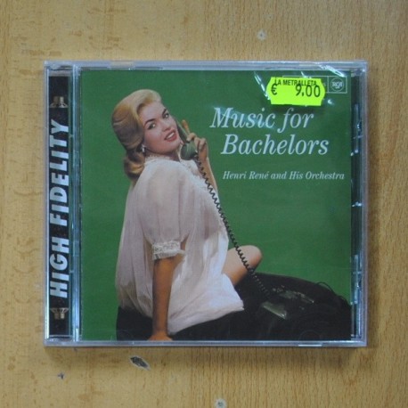 HENRI RENE AND HIS ORCHESTRA - MUSIC FOR BACHELORS - CD