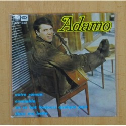 ADAMO - NOTRE ROMAN +3 - EP