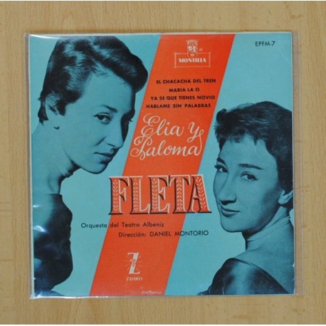 ELIA Y PALOMA FLETA - EL CHACACHA DEL TREN + 3 - EP