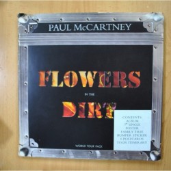 PAUL MCCARTNEY - FLOWERS IN THE DIRT - ESQUINAS CON DESGASTE, COMPLETO - LP