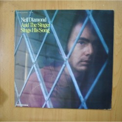 NEIL DIAMOND - AND THE SINGER SINGS HIS SONG - LP