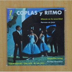 ORQUESTA MARAVELLA & COROS VALERO - COPLAS Y RITMO - SILENCIO EN LA OSCURIDAD + 3 - EP
