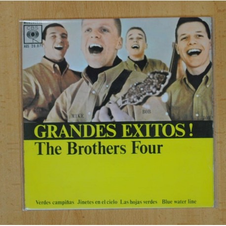 THE BROTHERS FOUR GRANDES EXITOS! - VERDES CAMPIÃAS + 3 - EP