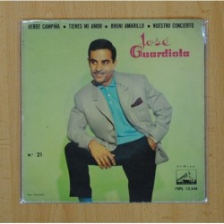 JOSE GUARDIOLA - VERDE CAMPIÃA + 3 - EP
