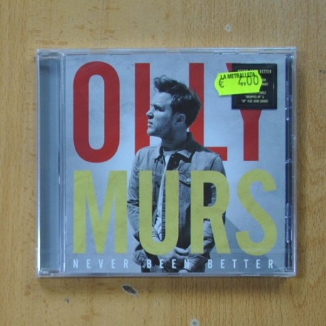 OLLY MURS - NEVER BEEN BETTER - CD