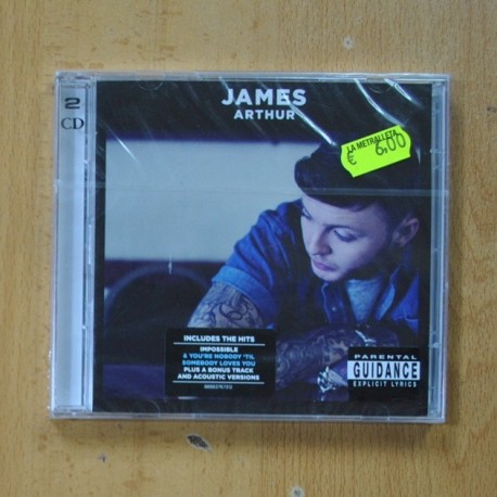 JAMES ARTHUR - JAMES ARTHUR - 2 CD