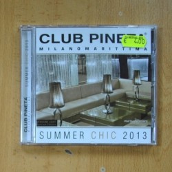 VARIOS - SUMMER CHIC 2013 - CD