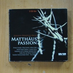 BACH - MATTHAUS PASSION - 3 CD