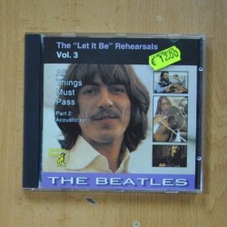 THE BEATLES - THE LET IT BE REHEARSALS VOL 3 - CD