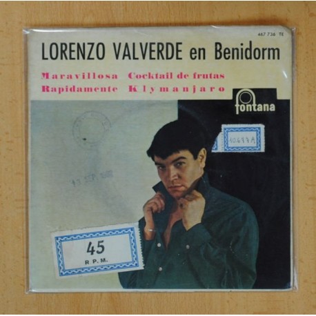 LORENZO VALVERDE - MARAVILLOSA + 3 - EP