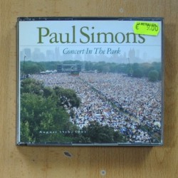 PAUL SIMONS - CONCERT IN THE PARK - CD