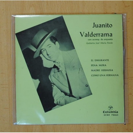 JUANITO VALDERRAMA - EL EMIGRANTE + 3 - EP