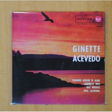 GINETTE ACEVEDO - CUANDO LLEGUE EL ALBA + 3 - EP