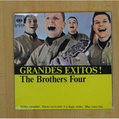 THE BROTHERS FOUR - VERDES CAMPIÃAS + 3 - EP
