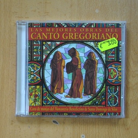 VARIOS - LAS MEJORES OBRAS DEL CANTO GREGORIANO - CD