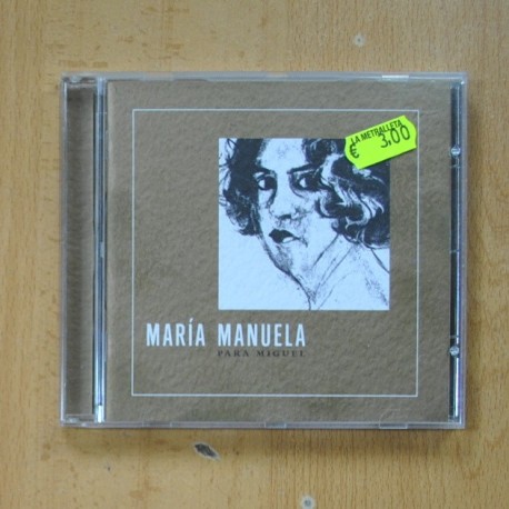 MARIA MANUELA - PARA MIGUEL - CD