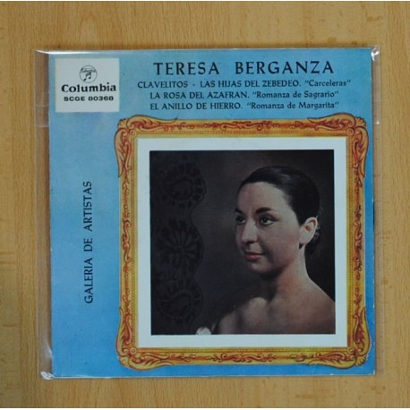 TERESA BERGANZA - CLAVELITOS + 3 - EP