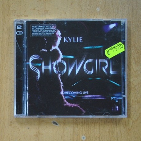 KYLIE MINOGUE - SHOWGIRL HOMECOMING LIVE - 2 CD