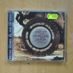 BRYAN ADAMS - SO FAR SO GOOD - CD