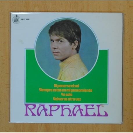 RAPHAEL - AL PONERSE EL SOL + 3 - EP