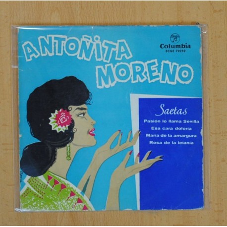 ANTOÑITA MORENO - SAETAS - PASION LO LLAMAN SEVILLA + 3 - EP