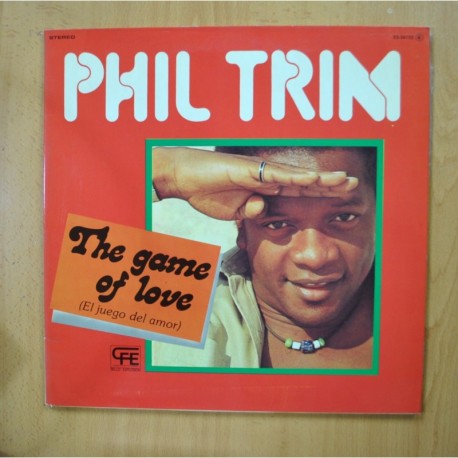 PHIL TRIM - THE GAME OF LOVE - GATEFOLD LP