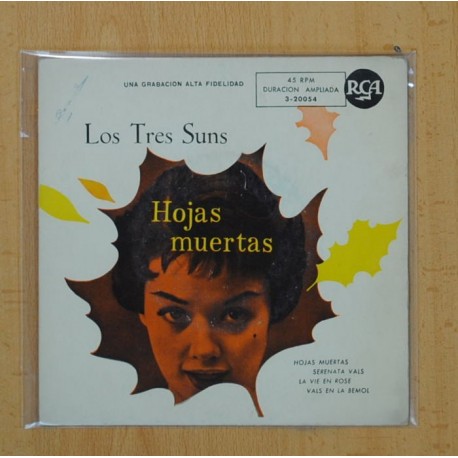 LOS TRES SUNS - LAS HOJAS MUERTAS + 3 - EP