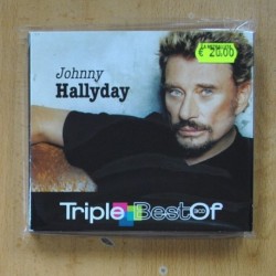 JOHNNY HALLYDAY - TRIPLE BEST OF - 3 CD