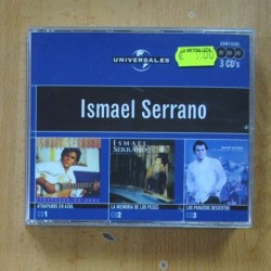 ISMAEL SERRANO - ATRAPADOS EN AZUL / LA MEMORIA DE LOS PECES / LOS PARAISOS DESIERTOS - 3 CD