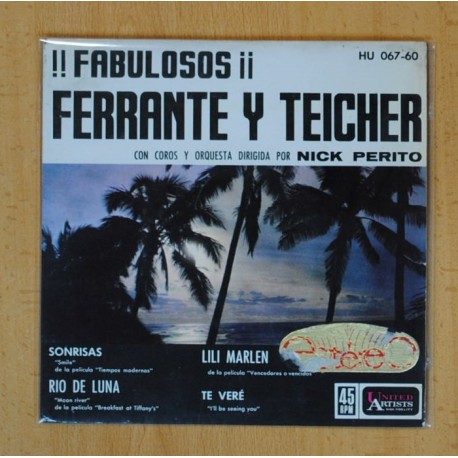 FERRANTE Y TEICHER - SINRISAS + 3 - BSO - EP