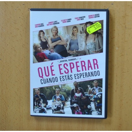 QUE ESPERAR CUANDO ESTAS ESPERANDO - DVD