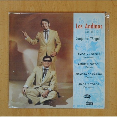LOS ANDINOS CON EL CONJUNTO SEGALI - AMOR Y LOTERIA + 3 - EP