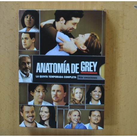 ANATOMIA DE GREY - QUINTA TEMPORADA - DVD