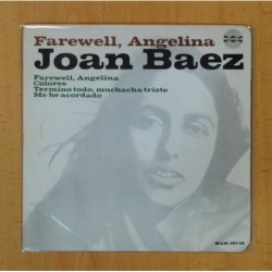 JOAN BAEZ - FAREWELL, ANGELINA + 3 - EP