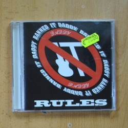 DADDY BANNED IT - RULES - CD