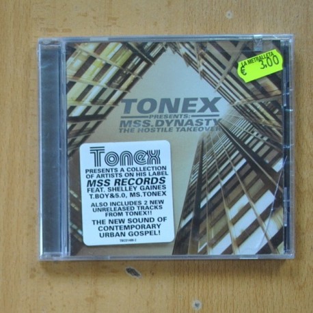 TONEX - MSS DYNASTY THE HOSTILE TAKEOVER - CD