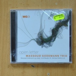 MASSOUD GODEMANN TRIO - OPEN LETTER - CD