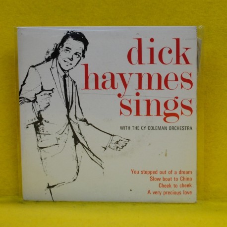DICK HAYMES - YOU STEPPED OUT OF A DREAM + 3 - EP