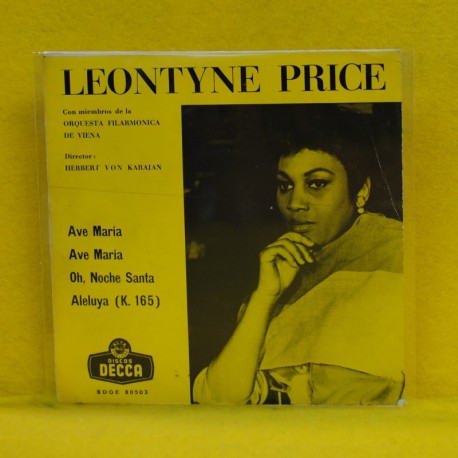 LEONTYNE PRICE - AVE MARIA + 3 - EP