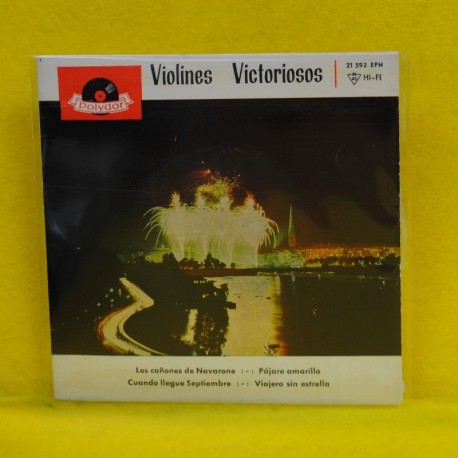 HELMUT ZACHARIAS Y SUS VIOLINES VICTORIOSOS - LOS CAONES DE NAVARONE + 3 - EP