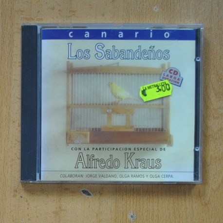 LOS SABANDEÃOS / ALFREDO KRAUS - CANARIO - CD