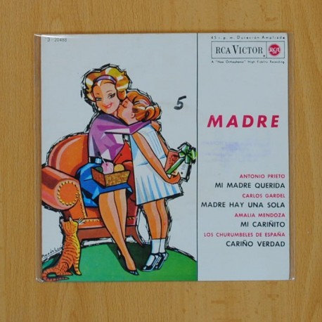 VARIOS - MI MADRE QUERIDA + 3 - EP