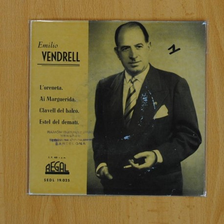 EMILIO VENDRELL - L'ORENETA + 3 - EP