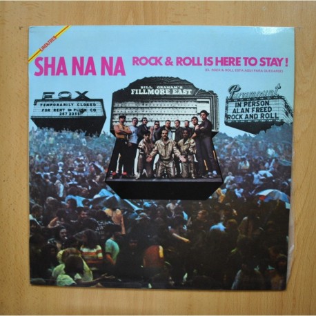 SHA NA NA - ROCK & ROLL IS HERE TO STAY - LP