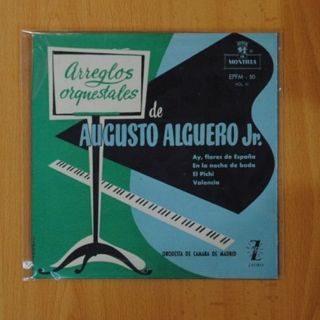 AUGUSTO ALGUERO JR - ARREGLOS ORQUESTALES - SINGLE